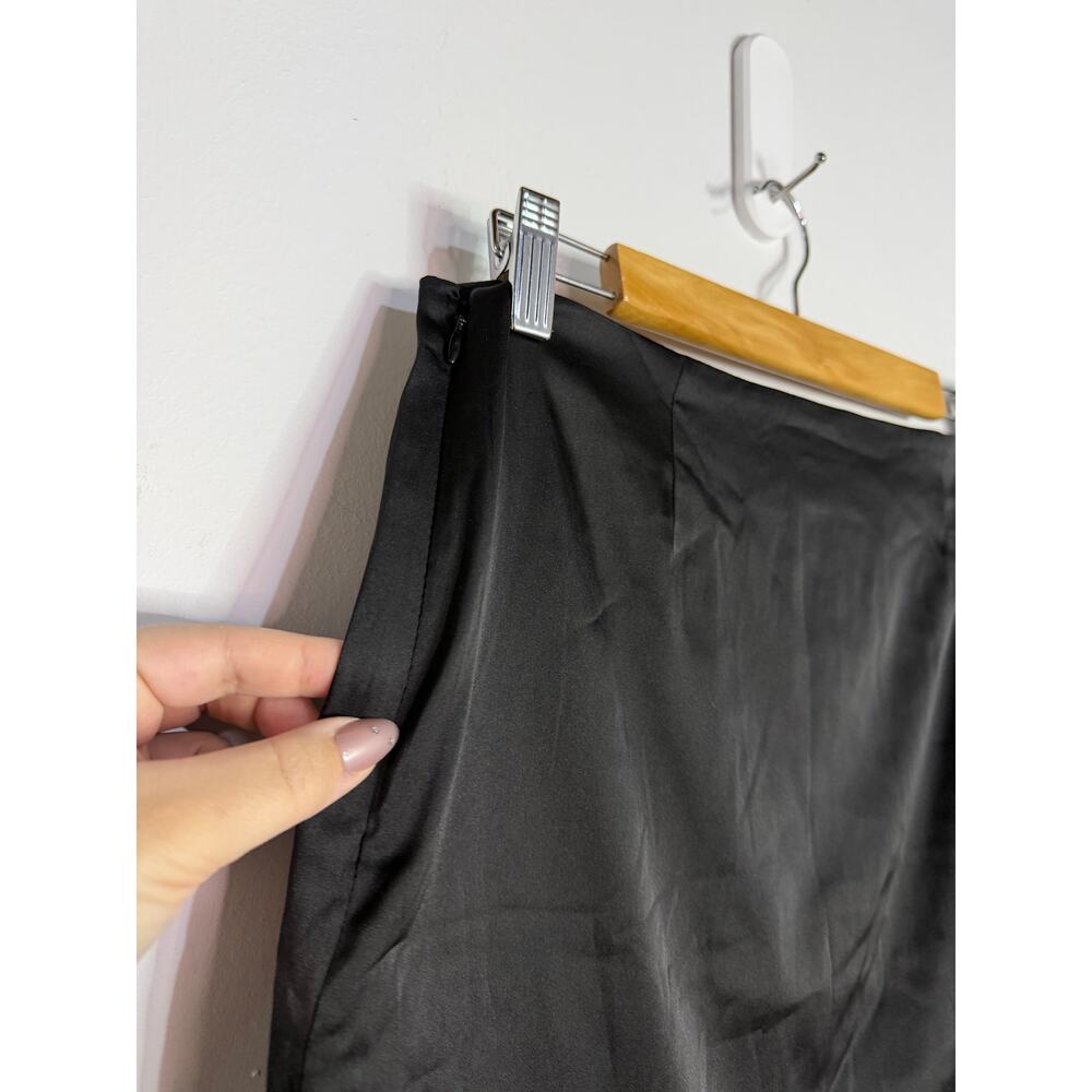 Sunday Best black mini skirt size 8 waist is 15 inches laying flat NWT MSRP $48 - Picture 4 of 7